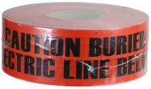 LH Dottie UT8D - 3" X 1000' Underground Tape 4 Mil Electr