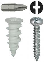 LH Dottie WDK6N - #6 Anchor Kit Wall Driller ( Nylon ) Includes Ph
