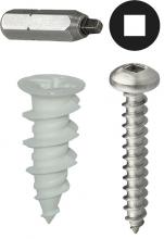 LH Dottie WDK6NSQ - #6 Anchor Kit Wall Driller ( Nylon ) Includes Sq