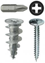 LH Dottie WDK8W - #8 Anchor Kit Wall Driller ( Zinc ) Includes Phi