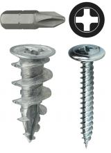 LH Dottie WDK8WT - #8 Anchor Kit Wall Driller ( Zinc ) Includes Phi