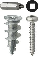 LH Dottie WDK6SQ - #6 Anchor Kit Wall Driller ( Zinc ) Includes Squ