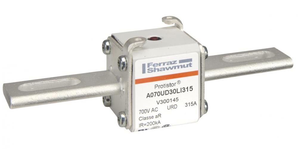 High-Speed Fuse 30 aR 690VAC 315A Striker Slotte