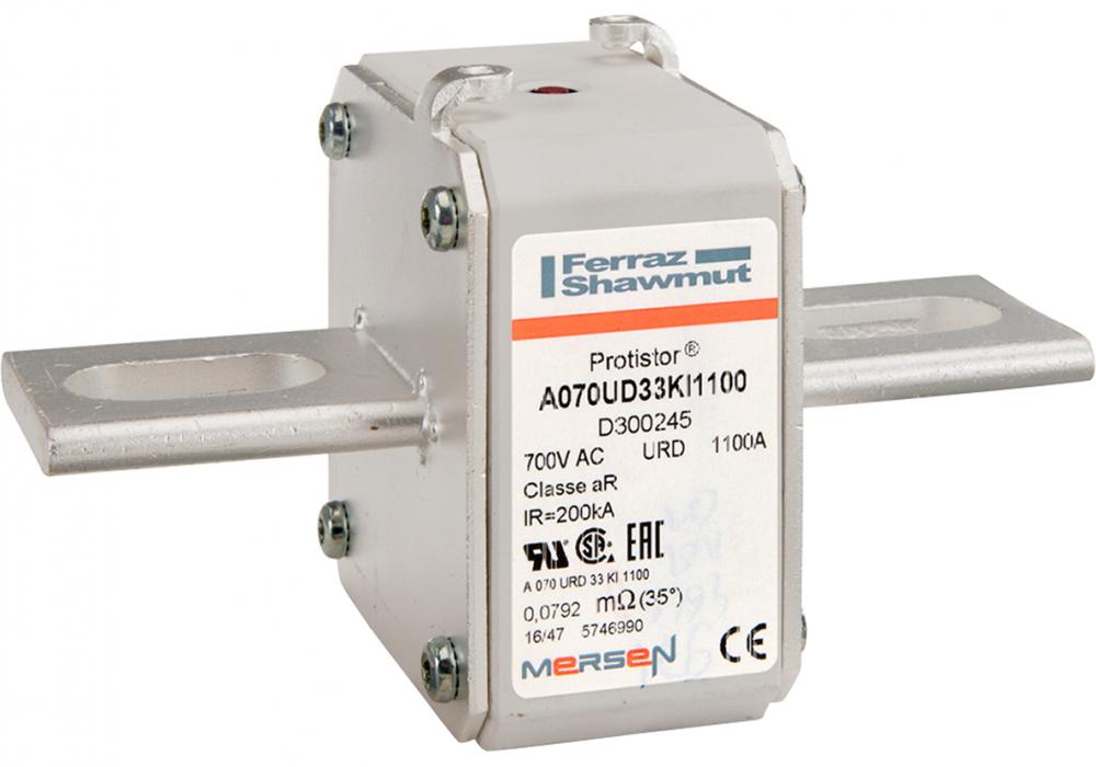 High-Speed Fuse 33 aR 690VAC 1100A Striker Slott