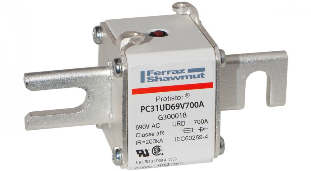 High-Speed Fuse 31 aR 690VAC 700A Striker DIN 80