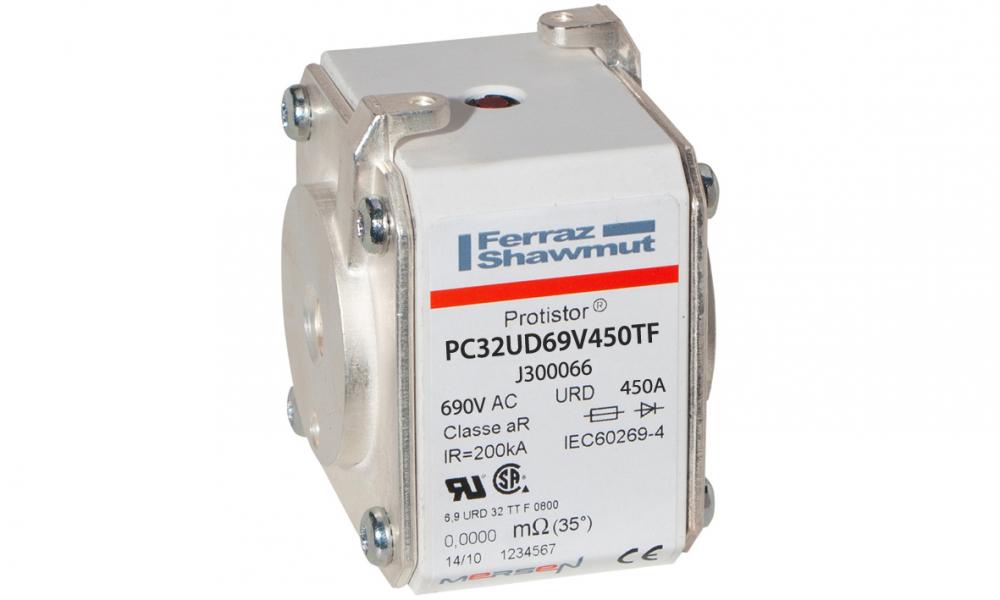 High-Speed Fuse 32 aR 690VAC 450A Striker Flush
