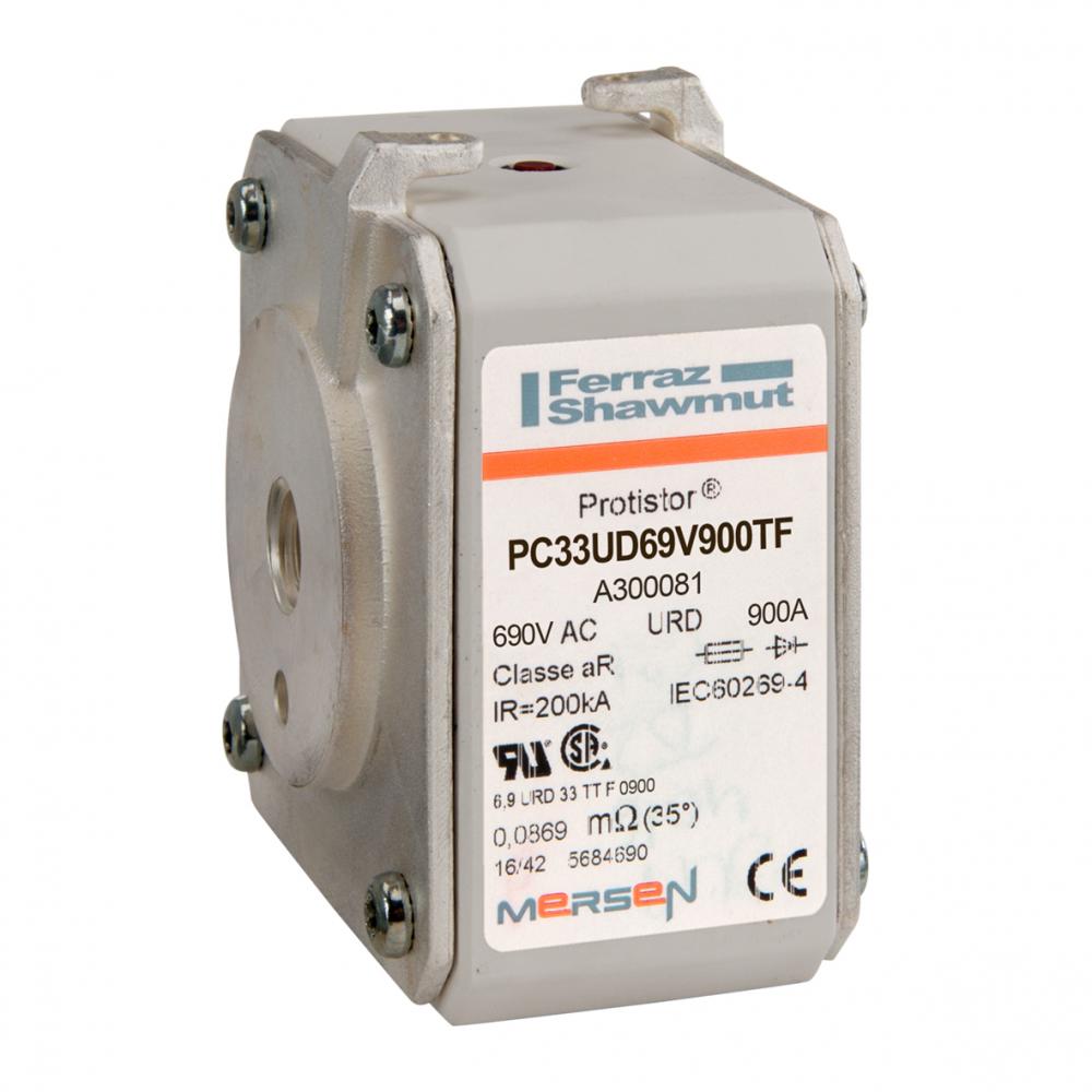 High-Speed Fuse 33 aR 690VAC 900A Striker Flush