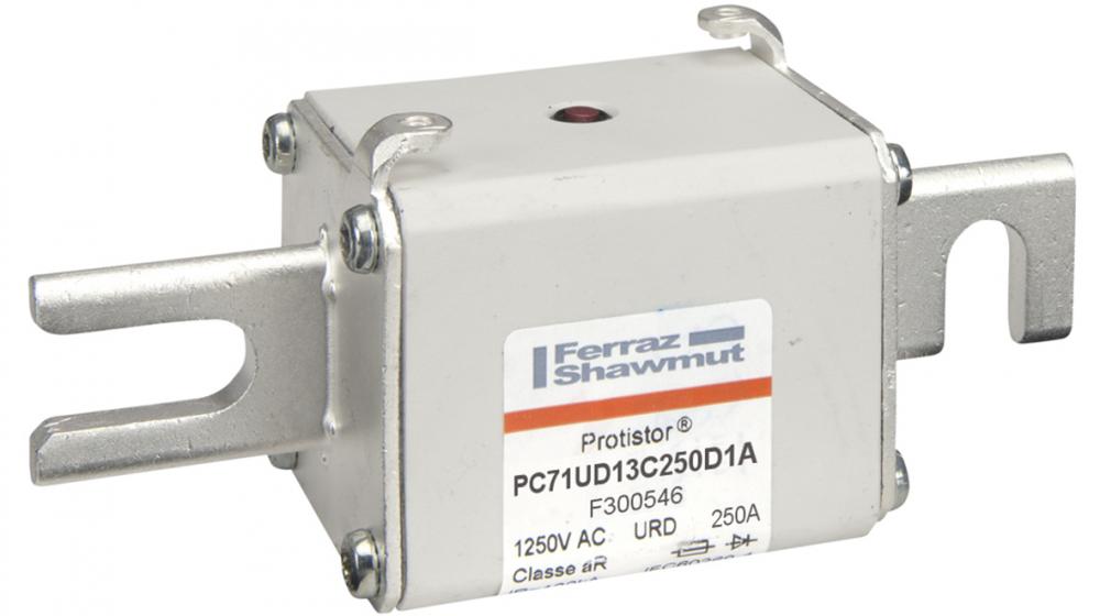 High-Speed Fuse 71 aR 1250VAC 250A Striker DIN 1
