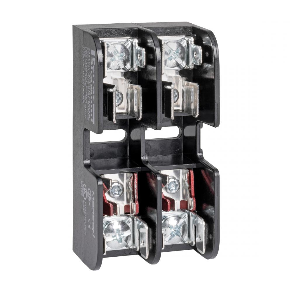 Fuse Block 600VAC 600VDC Class CC 30A 2-Pole Cop