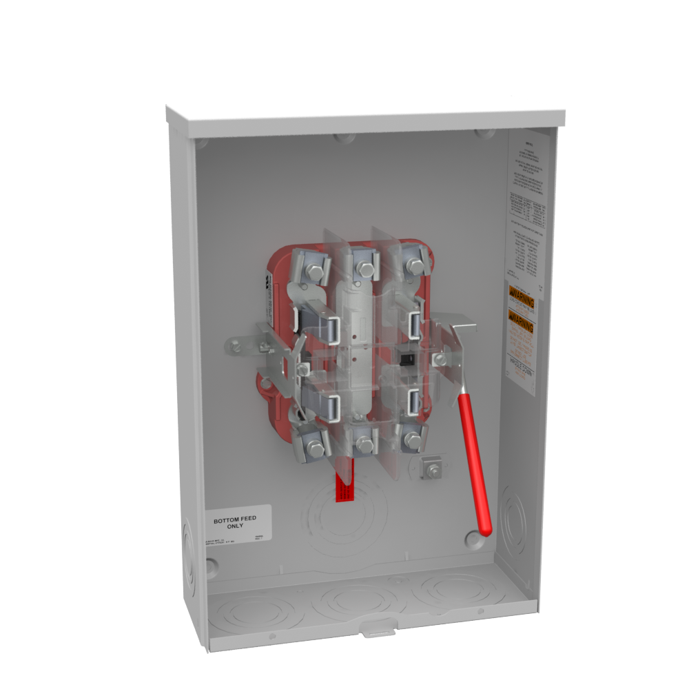 200A 4T RL HD LVR UG HEX 18562
