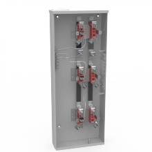 Milbank U4383-XL - 100A 1PH 3GANG VERT OU RT 19169