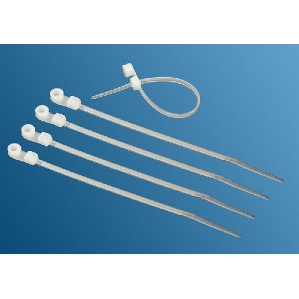 Mounting Nylon Cable Ties 25LB 3-7/8&#34;