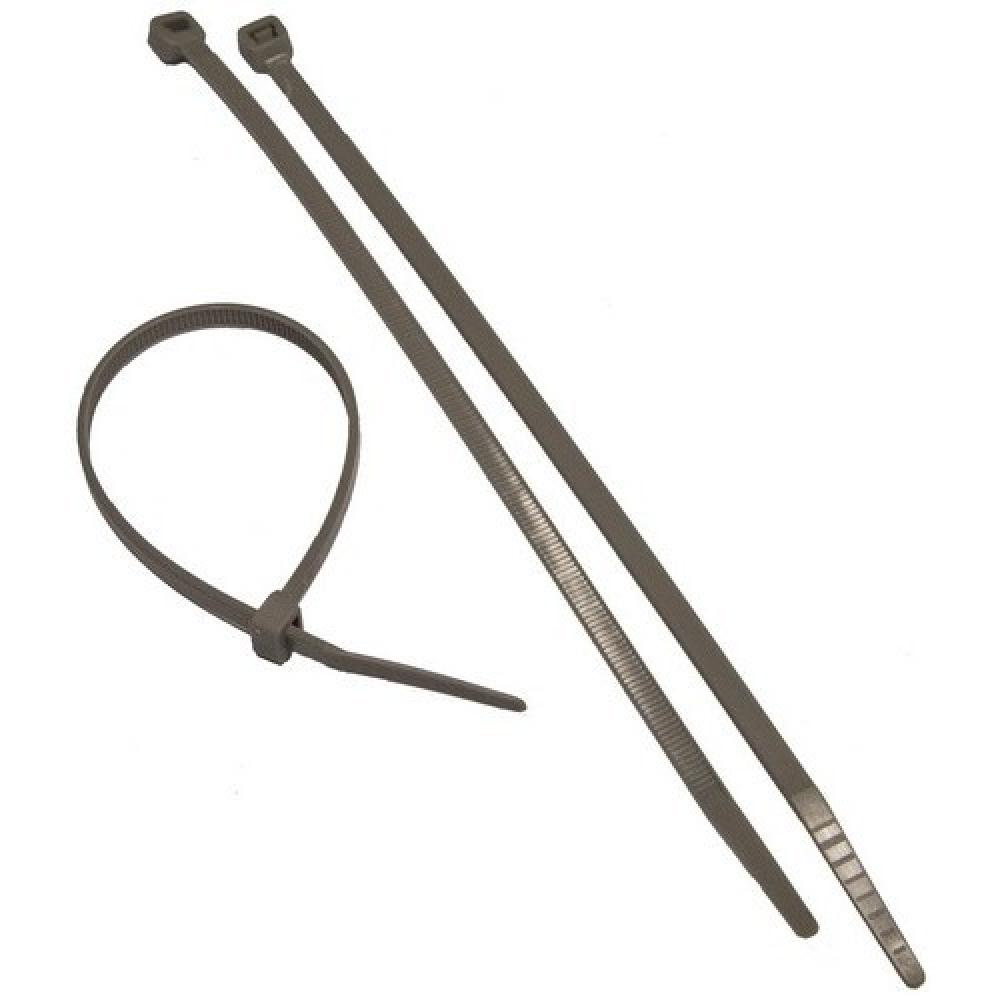 Gray Nylon Cable Ties 50LB 8&#34;