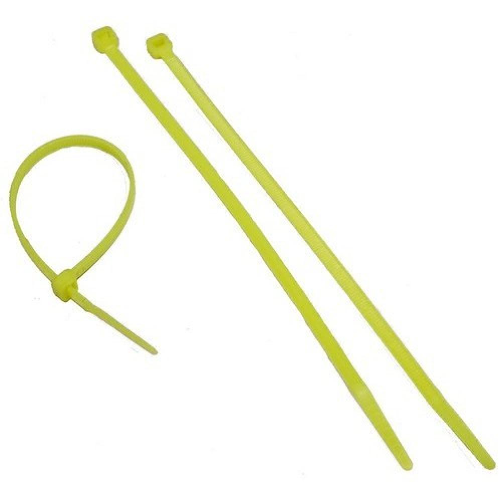 Fluorescent Green Nylon Cbl Ties 50LB 8&#34;