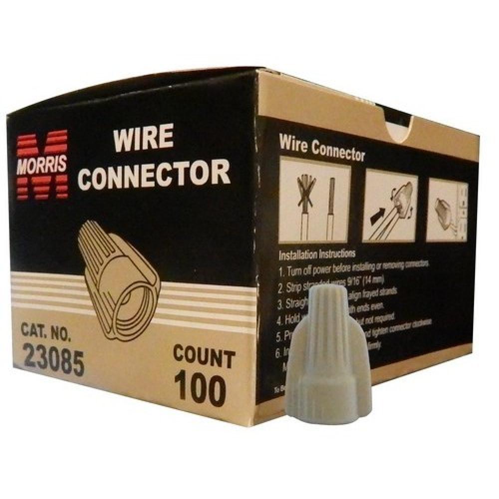 Winged Twist Conns Tan Boxed 100 Pack