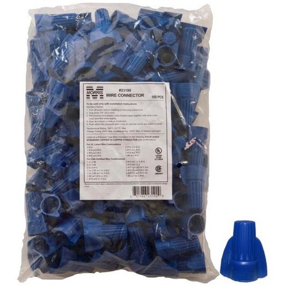 Wnged Twst Cons Blu Bagged 100 Bulk Pack