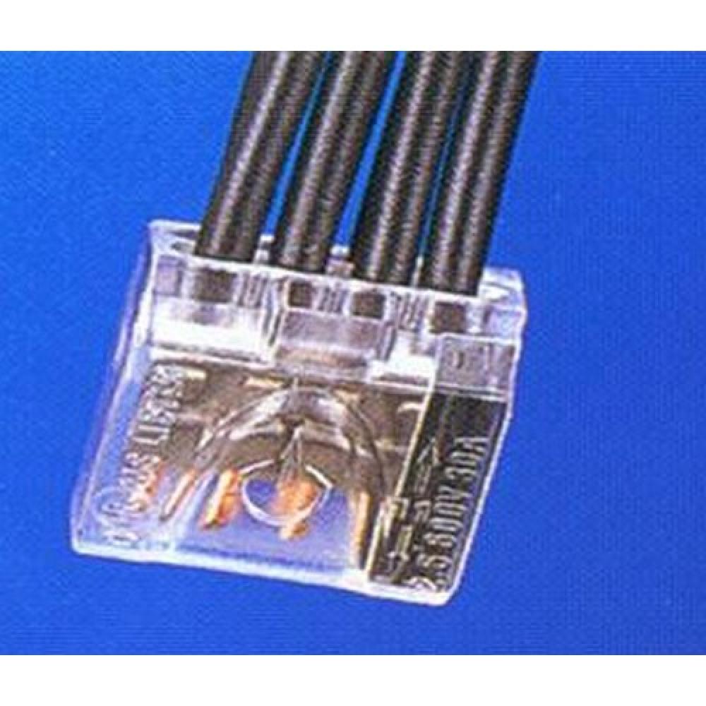 Push-In Wire Conns 8 Pole Boxed 50 Pack