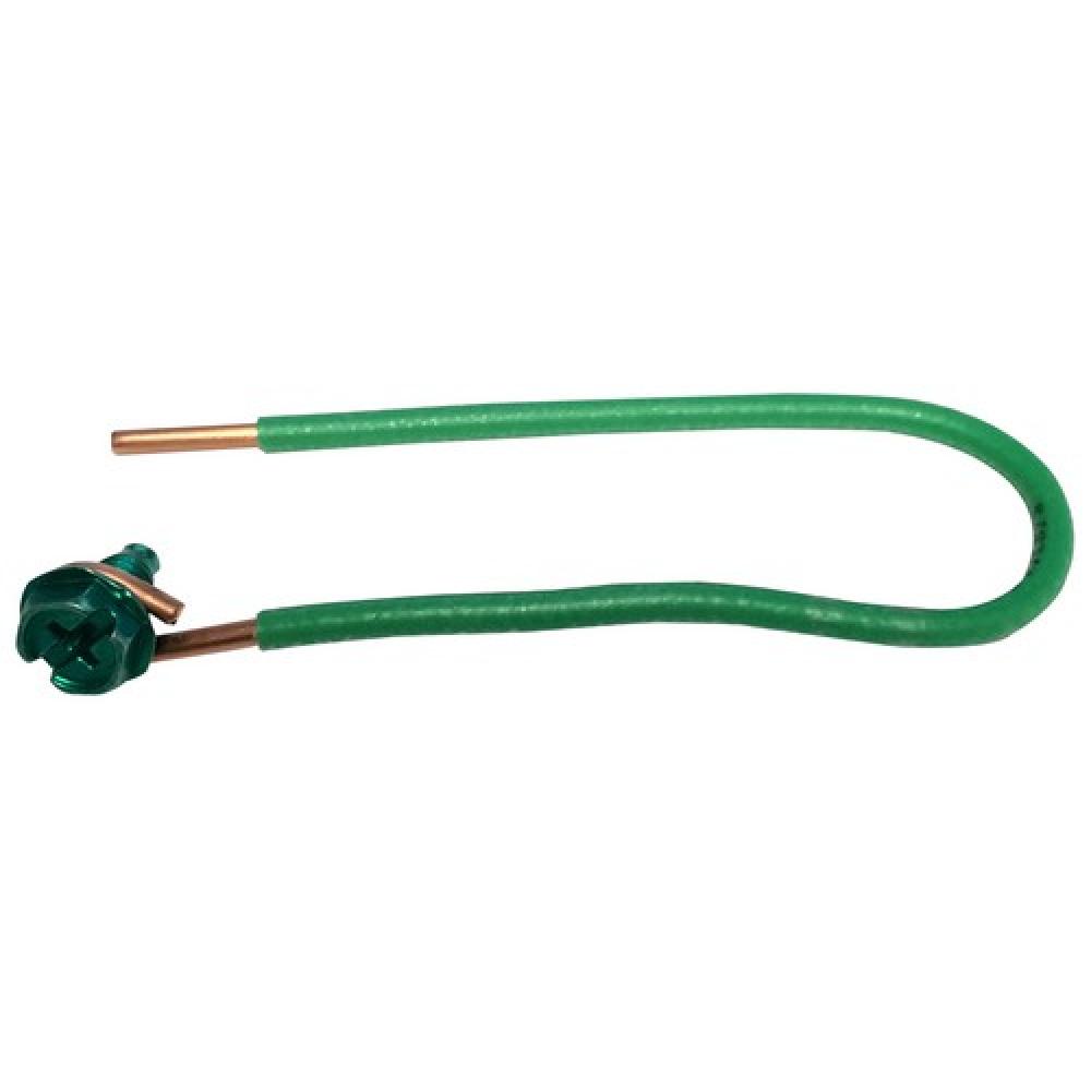 Green Grounding Pigtails wStripped End