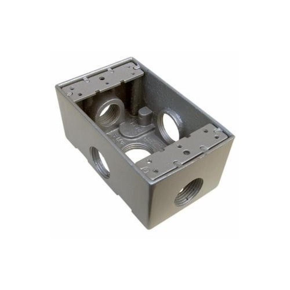 WthrprfBx 1G 18.3CI cp 5Hs 1/2&#34; Gry