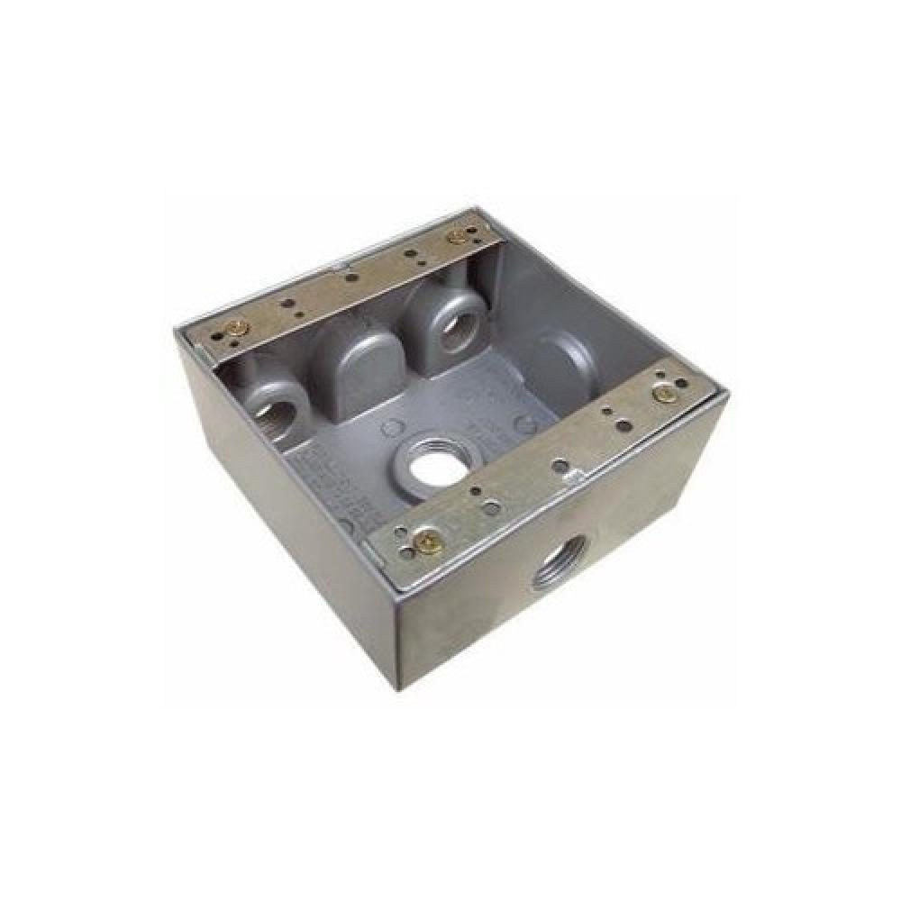 WthrprfBx 2Gng 30.5CI cp 4Hs 1/2&#34; Gry