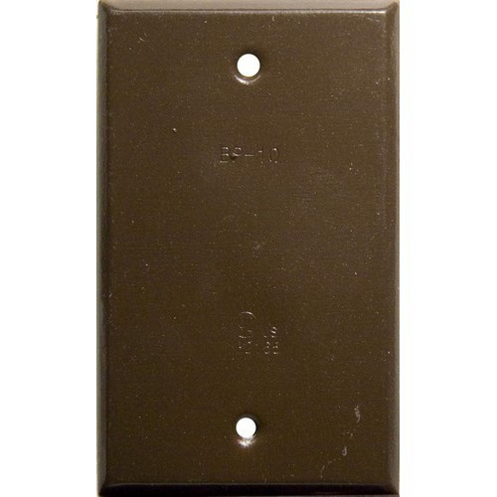 1 Gng Wetherproof Covers Vertcl Blnk Brz