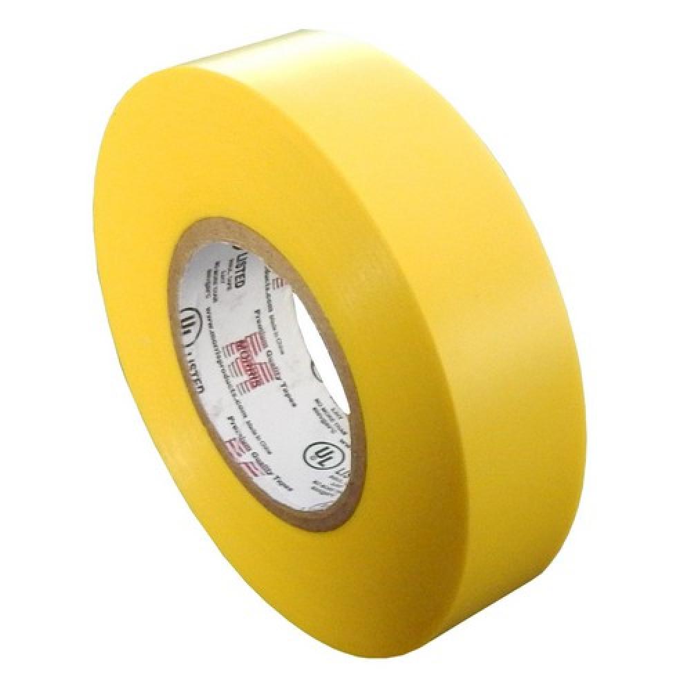 Vyl Plstc Elct Tp 7MILx3/4&#34;x60 PVC YEL