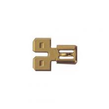 Morris 10712 - Double Male Tab Single Female Slip-On