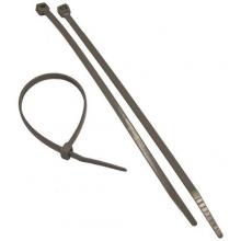 Morris 20618 - Gray Nylon Cable Ties 50LB 8"