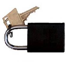 Morris 21634 - Padlocks Black Keyed Different