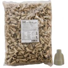 Morris 23185 - Wnged Twst Cons Tan Bagged 500 Bulk Pack