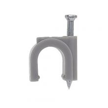 Morris 35004 - Plastic Cbl Clips Round for 14/3 NM Cbl
