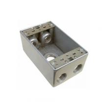 Morris 36050 - WthrprfBx 1G 18.3CI cp 5Hs 1/2" Gry