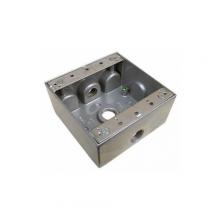 Morris 36210 - WthrprfBx 2Gng 30.5CI cp 3Hs 1/2" Gry
