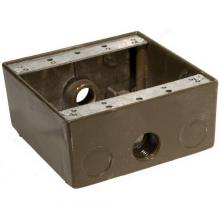 Morris 36214 - WthrprfBx 2Gng 30.5CI cp 3Hs 1/2" Brz