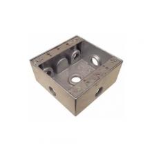 Morris 36290 - WthrprfBx 2Gng 30.5CI cp 6Hs 1/2" Gry