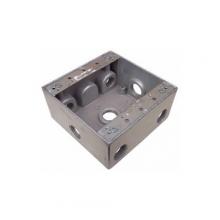 Morris 36330 - WthrprfBx 2Gng 30.5CI cp 7Hs 1/2" Gry