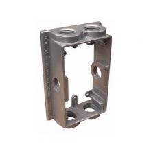 Morris 36540 - WP 1G Flngd Bx Extnsn Adptr 6Hs 1/2" Gry