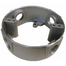 Morris 36710 - 4" Rnd Wthrprf Bx Extnsns 4Hs 1/2" Gry