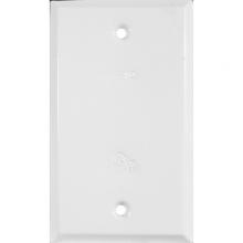 Morris 37182 - 1 Gng Wetherproof Covers Vertcl Blnk Wht