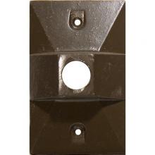 Morris 37314 - 1G WP Cvr Rtngulr Lmphldr 1H1/2" Brz