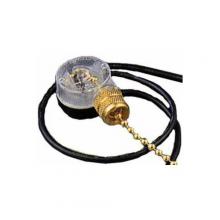 Morris 70010 - Pull Chain Brass On-Off SPST