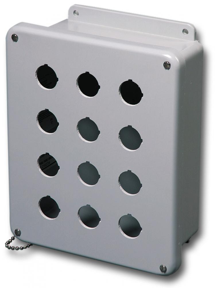 ENCLOSURE PB 6X6X4 FG 4 HOLE MULTI LINE