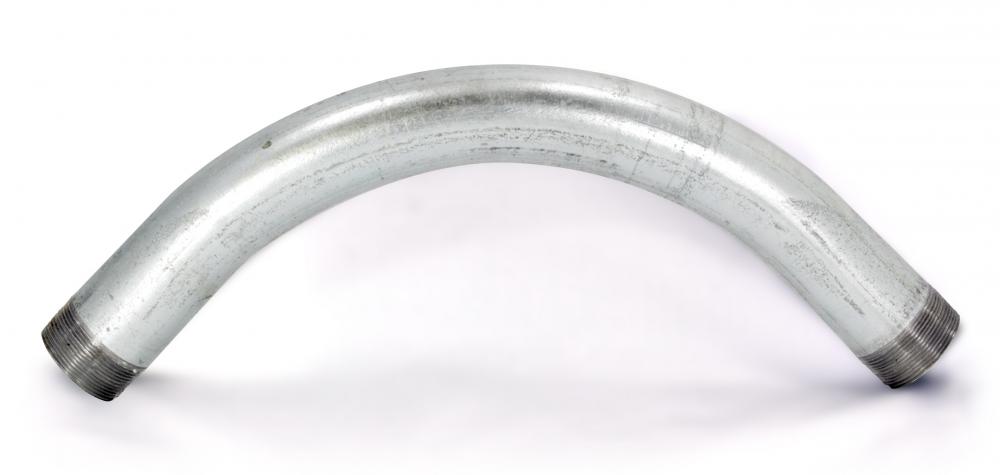 GALVANIZED ELBOW STANDARD RADIUS 90 1/2