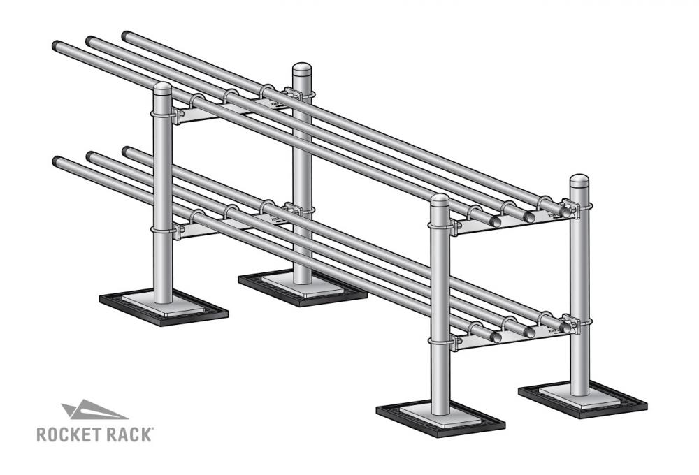 Roof Top PM 2&#34; SCH-40 pipe 304 36&#34; High