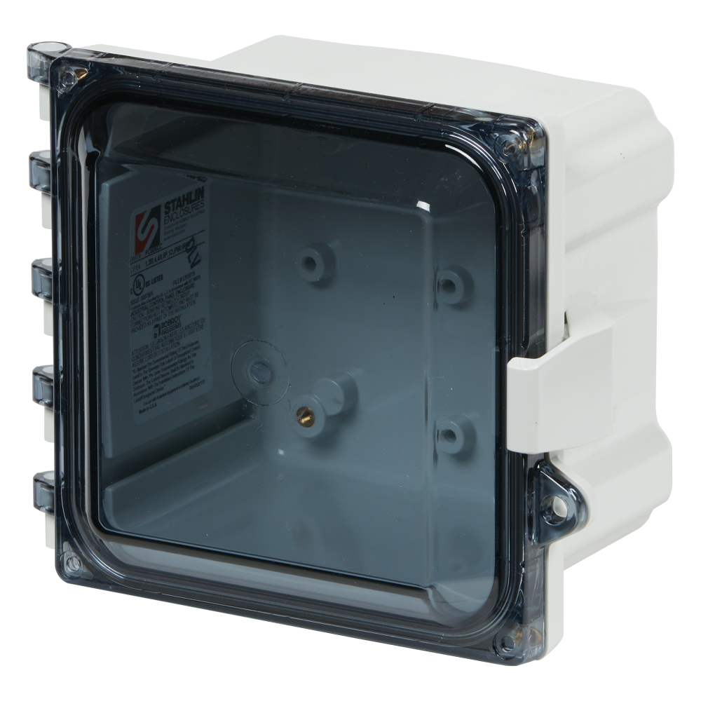 8X6X4 POLYCARBONATE ENCL CLEAR COVER