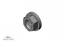 Robroy Industries HDWSSERFLN1/2 - Seated Flange Nut 1/2" 304