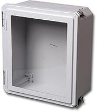 Robroy Industries DSW100806HLL - ENCL JIC 10X8X6 FG HLL DIAMOND SHIELD WITH WINDO