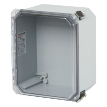Robroy Industries DSCC80804HPL - ENCL JIC 8X8X4 FG HPL DIAMOND SHIELD POLYCARBONA
