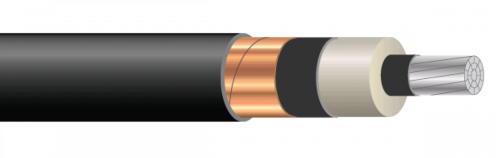 MVUC 1000 Al 5kV133 ET115 PVC Bk 99