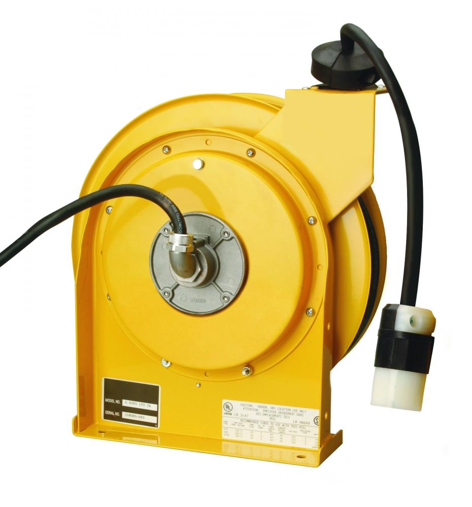 CORD REEL, 12/3 SJEOW 45&#39; HD WITH NEMA